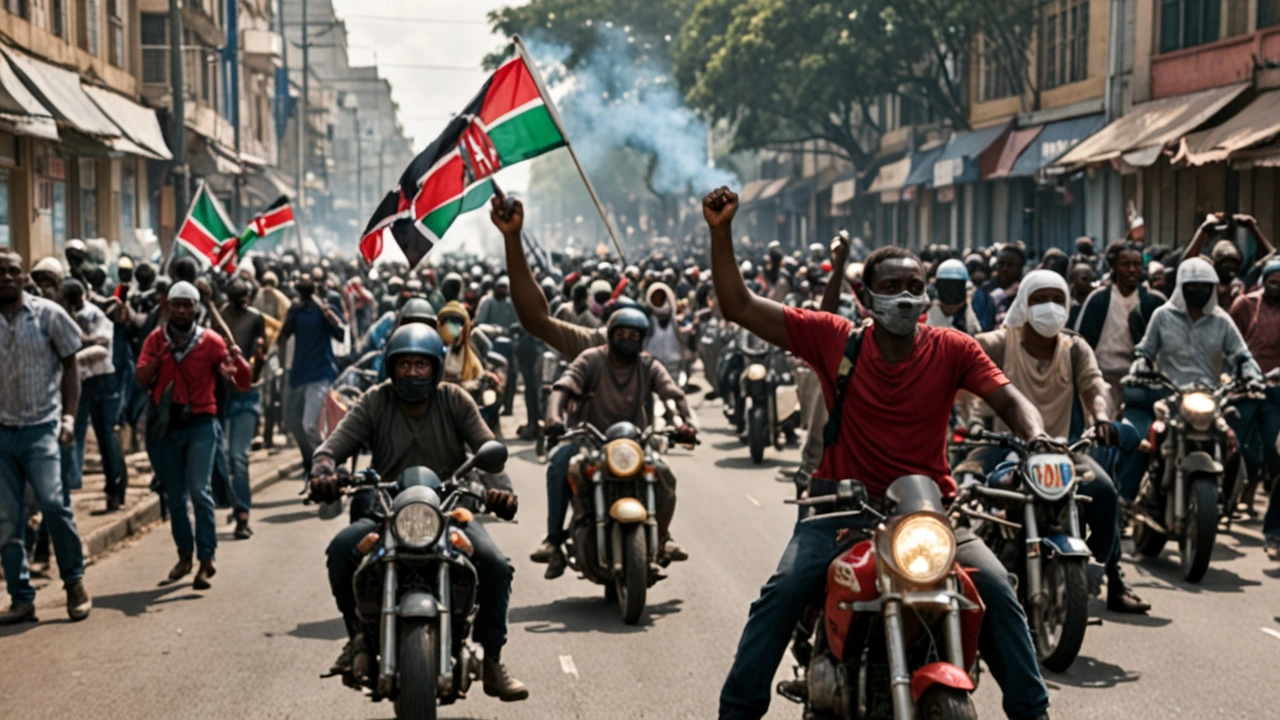 Kenya Protests Intensify: Tear Gas Deployed as Demonstrators Demand President Ruto's Resignation