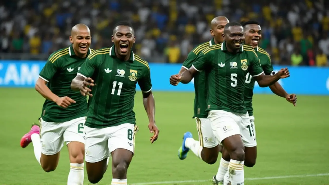 Bafana Bafana Drawn in Group A for 2026 World Cup